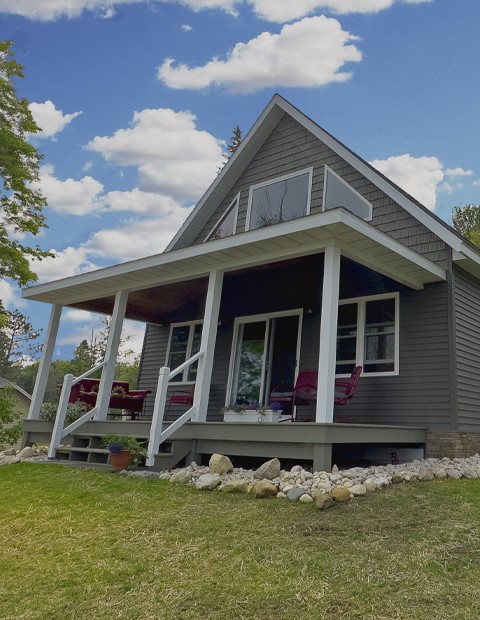 Curtis MI Luxury Vacation Home Rentals on Lake