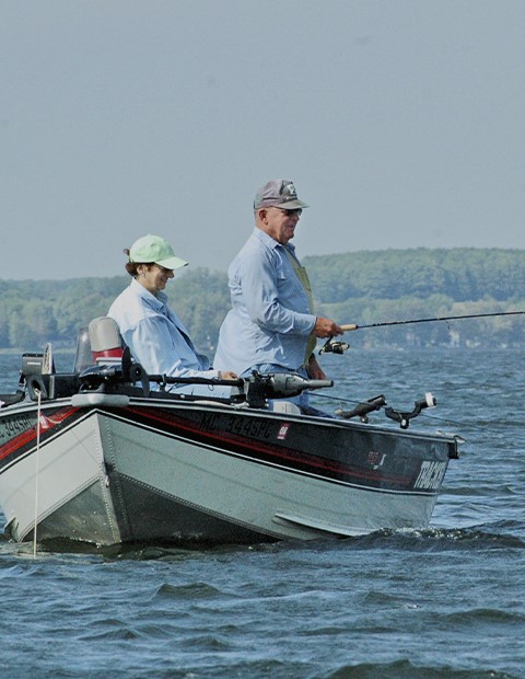 Curtis MI Fishing Manistique Lake